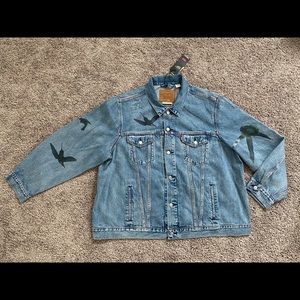 Levi's Premium Vintage Fit Song Bird Denim DX Tucker Jacket NWT Size 3XL $118